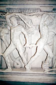 Konya Archeology Museum, ancient Roman Heracles Sarcophagus 